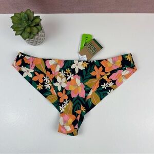 Volcom Standard Simply Seamless Skimpy Bikini Bottom in Black